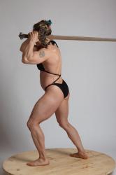 KAROLINA STANDING POSE WITH SWORD 